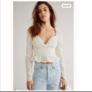 NWT FREE PEOPLE Chloe Top